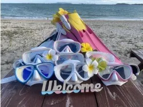 水中での写真映えにもこだわったシュノーケリング器材